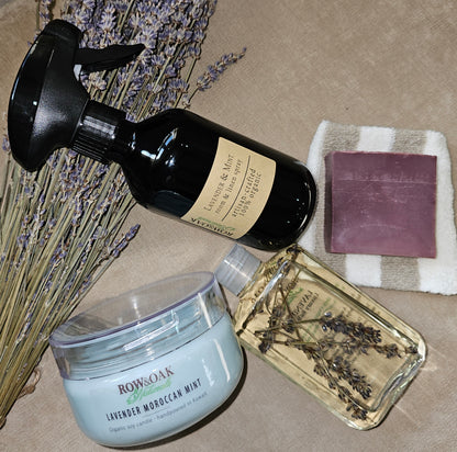 Relaxing Spa Gift Box - Lavender & Mint