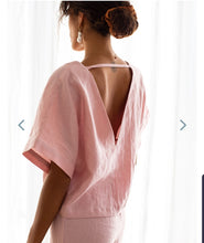 Load image into Gallery viewer, Linen-Blend 2-Pc Pant Set
