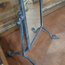 Load image into Gallery viewer, Antique Metal Swivel Vanity Mirror - Row & Oak