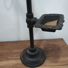 Load image into Gallery viewer, Distressed Iron Spigot Towel & Soap Holder