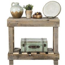 Load image into Gallery viewer, Distressed Wood Console Table - Row & Oak
