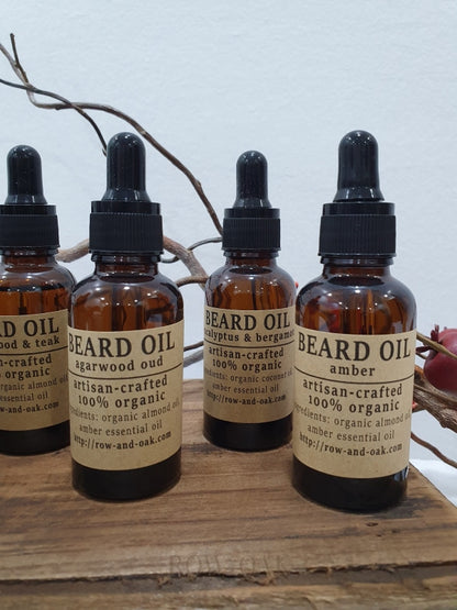 Gift Box Of Beard Oils - Organic