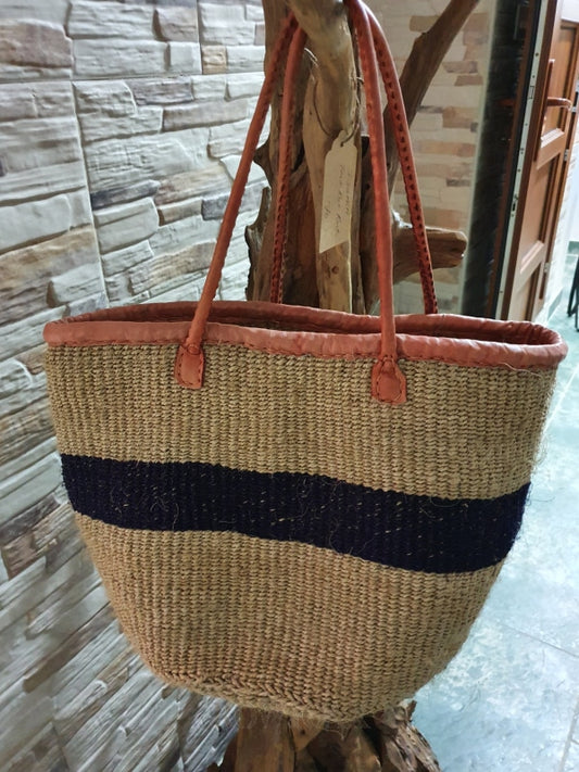 Hand-Woven Beach/market Bags From Kenya 12 (30Cm)