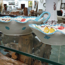 Load image into Gallery viewer, Italian Ceramic Rooster Serving Bowls - Set Of 2