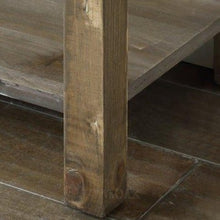 Load image into Gallery viewer, Metal & Wood Distressed Console