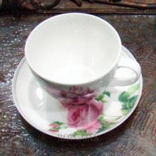Load image into Gallery viewer, Pfaltzgraff Peony Cup & Saucer Fine China