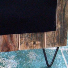 Load image into Gallery viewer, Recycled Wood Sandwich Board - Row & Oak