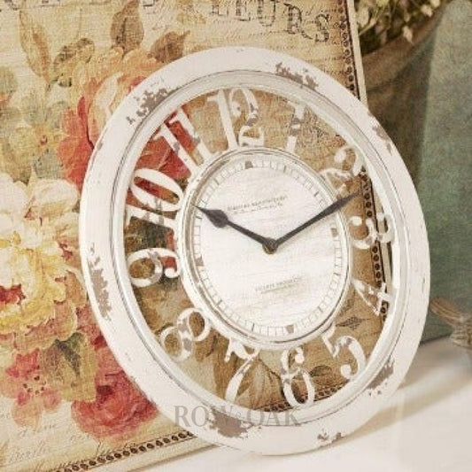 Round Antique 10 Wall Clock