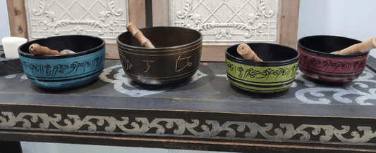 Tibetan Singing Bowls - Row & Oak