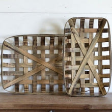 Load image into Gallery viewer, Vintage Tobacco Basket Large