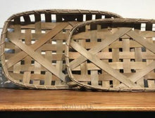 Load image into Gallery viewer, Vintage Tobacco Basket Large