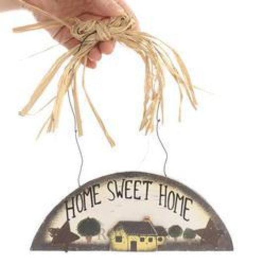 Wooden Home Sweet Home sign - Row & Oak