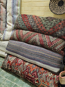 Kilim Indoor Cushions - 120x35cm lumbar