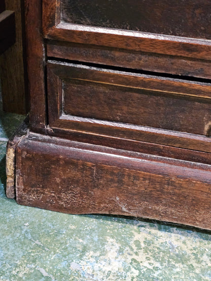 Rustic 16-Drawer Cabinet