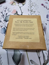 Load image into Gallery viewer, Anti-Inflammatory Charcoal &amp; Tea Tree Body Bar