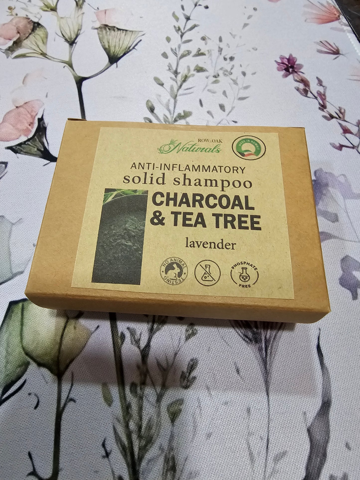 Anti-Inflammatory Charcoal & Tea Tree Shampoo Bar