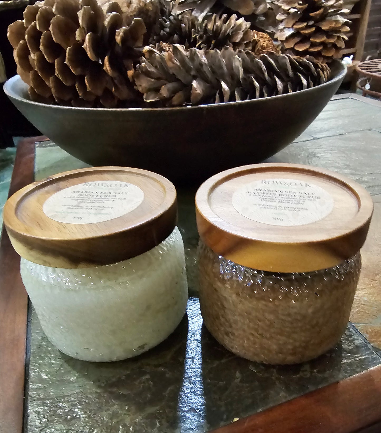 Arabian Sea Salt Body Scrub Spa Scents