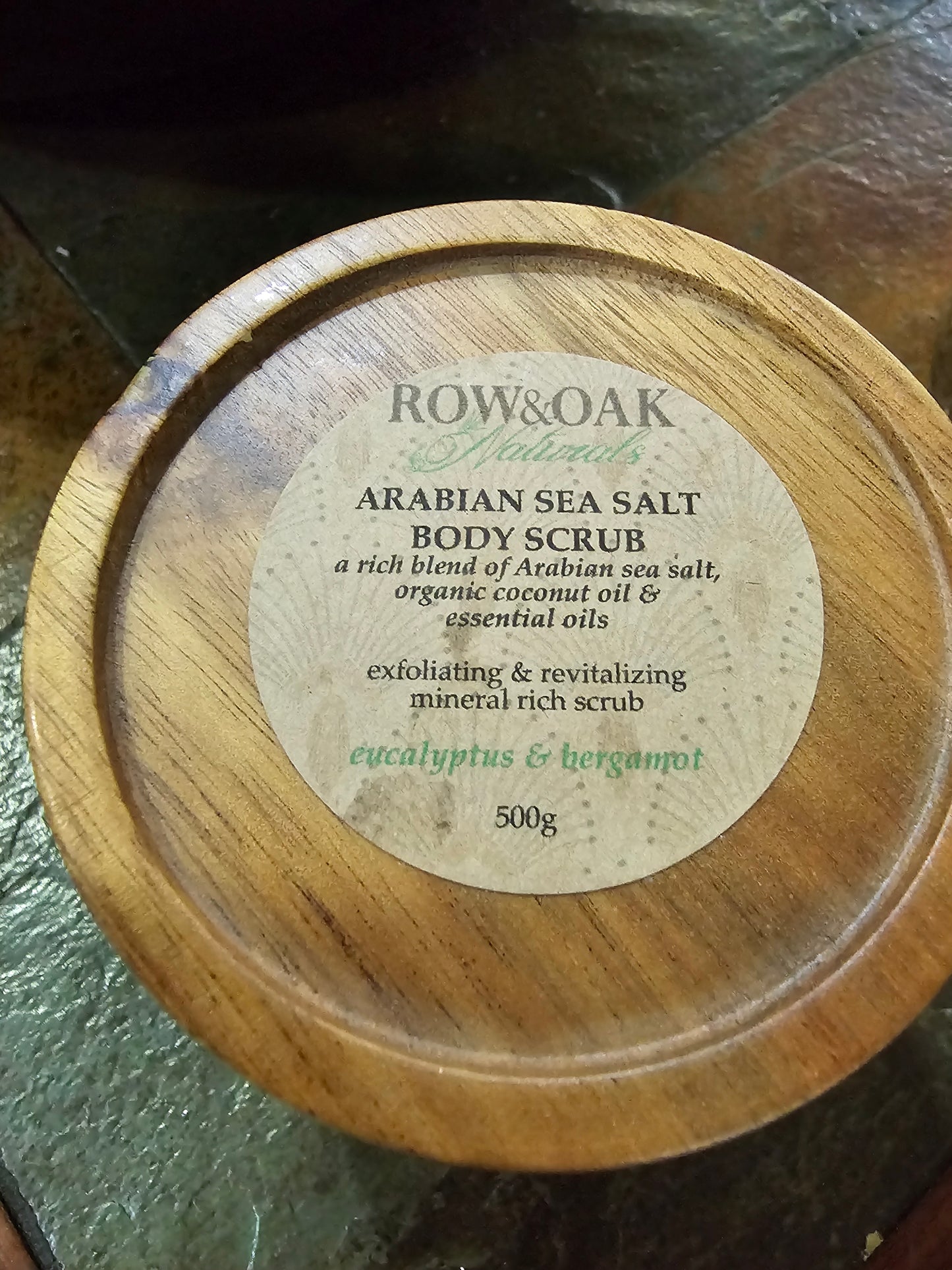 Arabian Sea Salt Body Scrub Spa Scents