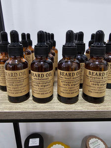 Beard Oils - Organic - Various Scents