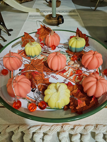 Fall-Scented Pumpkin Mini-Candles