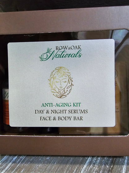 Anti-Aging Serum/Face & Body Bar Kit