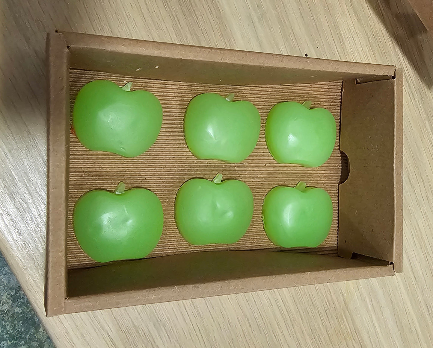 Gift Box of Apple-Shaped Soaps