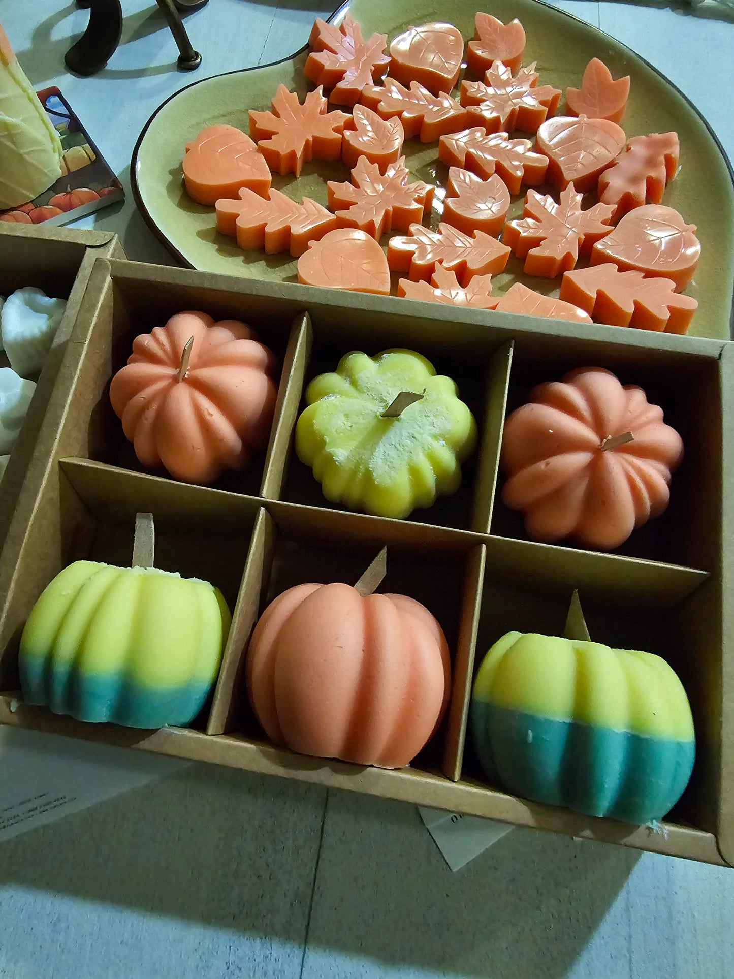 Fall-Scented Pumpkin Mini-Candles