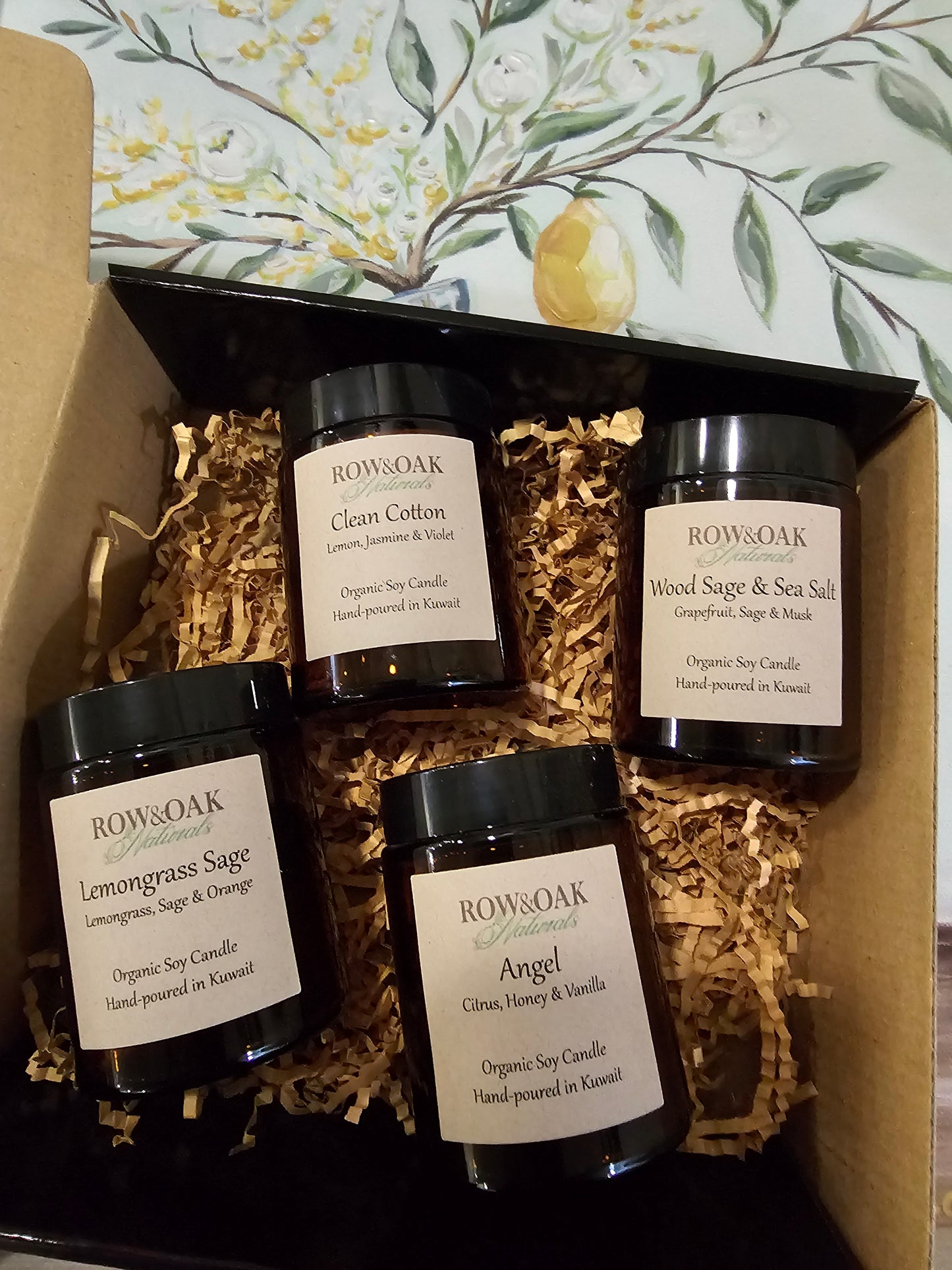 Candle Sampler Gift Box - Citrus #2 Scents