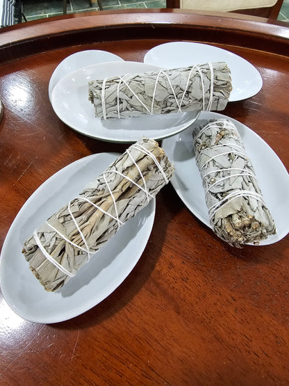 Sage Smudge Sticks with Tray