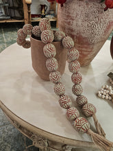 Load image into Gallery viewer, Strand of Wooden &quot;Terracotta&quot; Beads