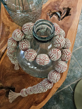 Load image into Gallery viewer, Strand of Wooden &quot;Terracotta&quot; Beads