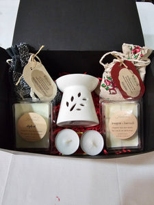 Winter Wax Melts with Burner Gift Set