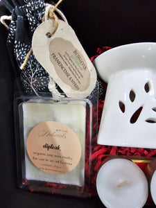 Winter Wax Melts with Burner Gift Set