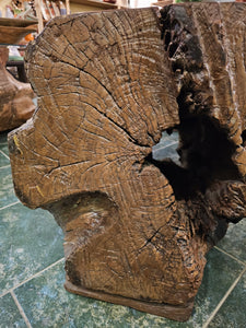 Teak Trunk Coffee Table