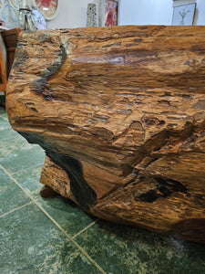 Teak Trunk Coffee Table