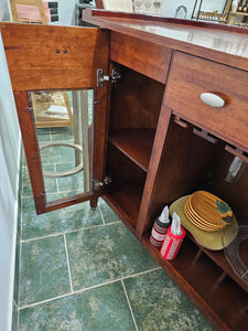 Mid-Century Modern Bar Cabinet