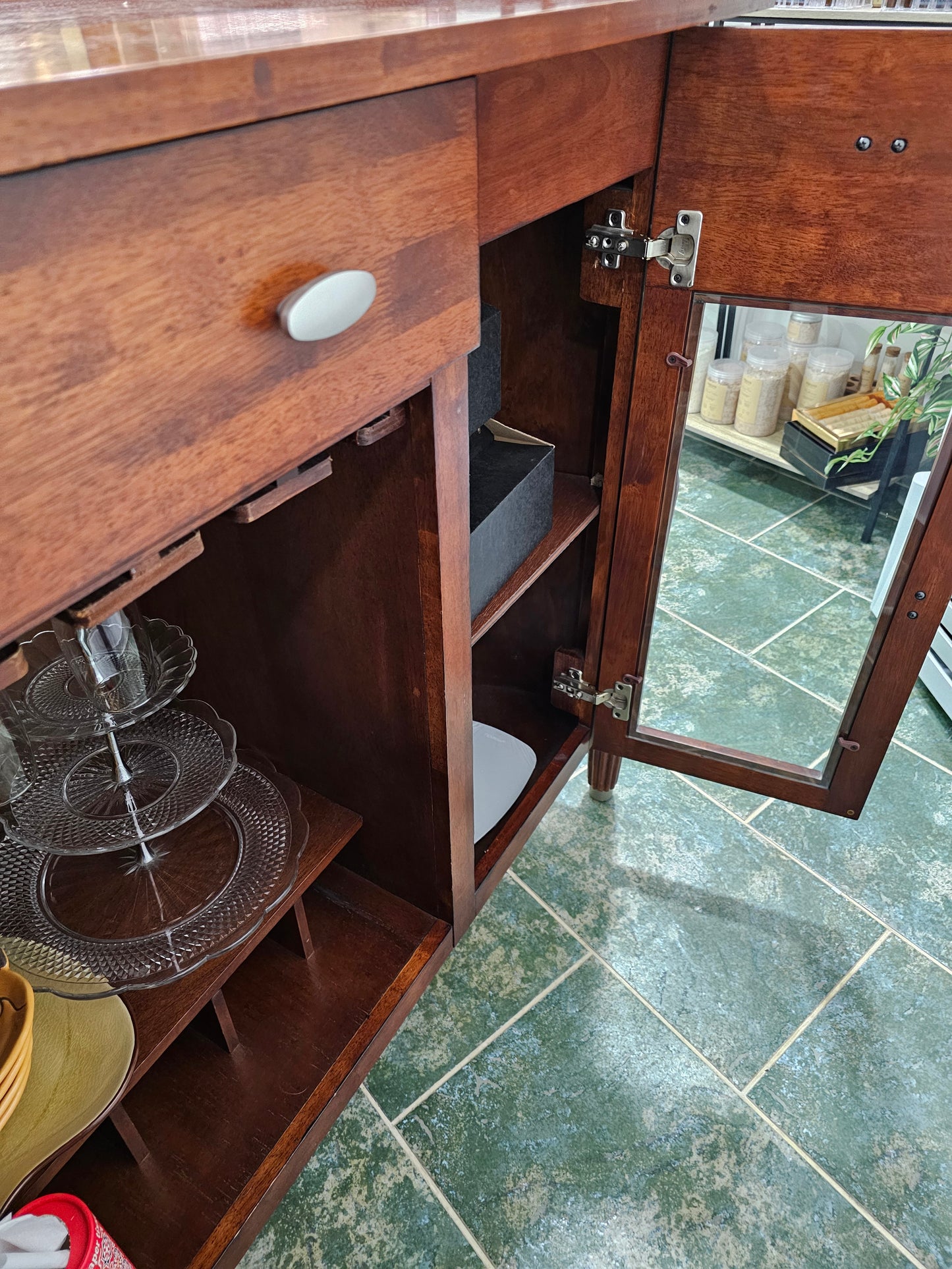 Mid-Century Modern Bar Cabinet