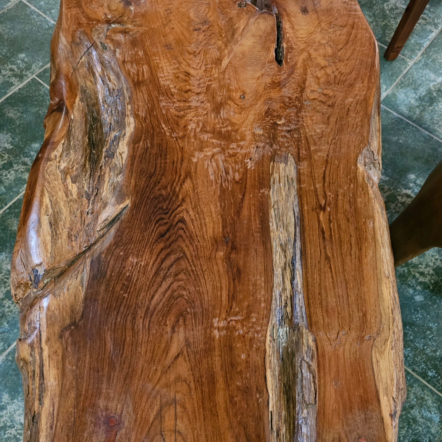 Teak Trunk Coffee Table