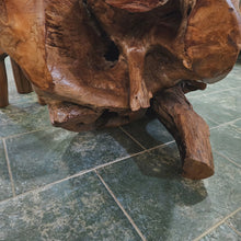 Load image into Gallery viewer, Teak Trunk Coffee Table