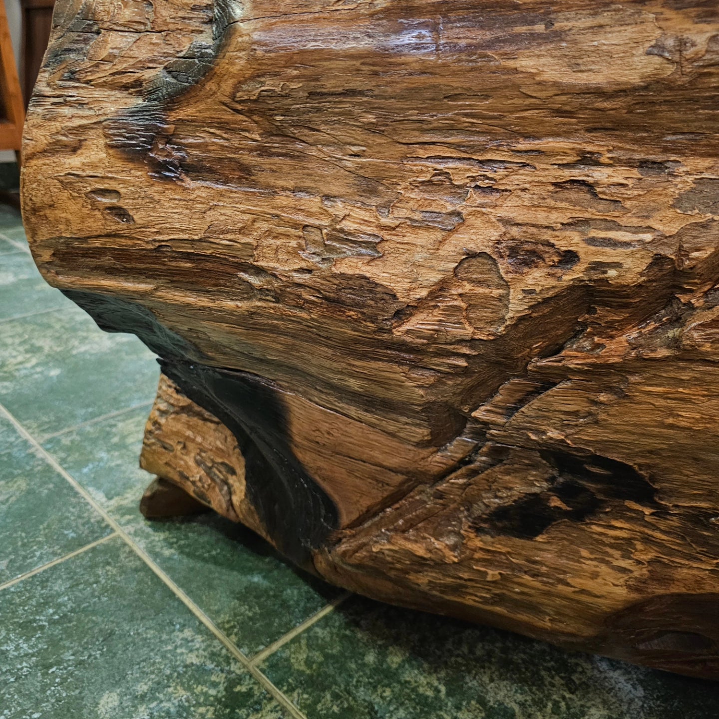 Teak Trunk Coffee Table