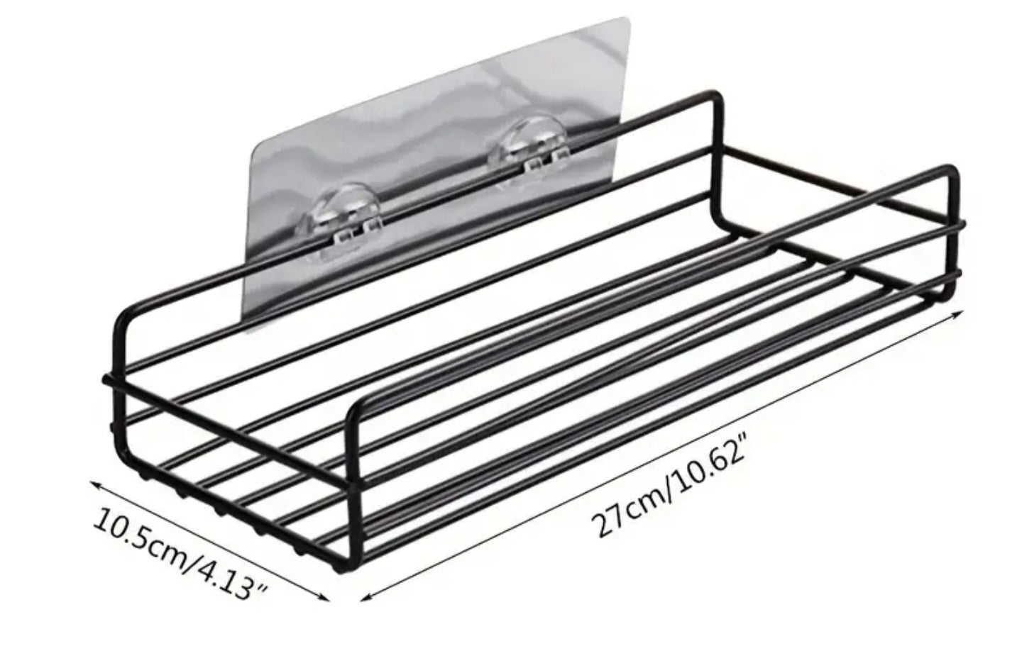 Self-Draining Shower Shelves