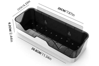 Self-Draining Shower Shelves