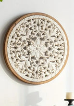 Load image into Gallery viewer, Vintage Wooden Medallion