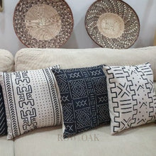 Load image into Gallery viewer, African Mud Cloth-Style Cushions