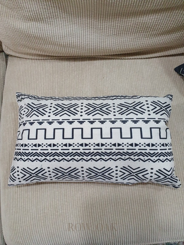 African Mud Cloth-Style Cushions Pattern #12