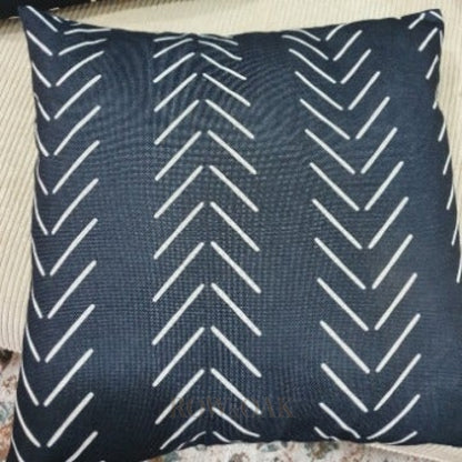 African Mud Cloth-Style Cushions Pattern #4