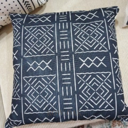 African Mud Cloth-Style Cushions Pattern #6