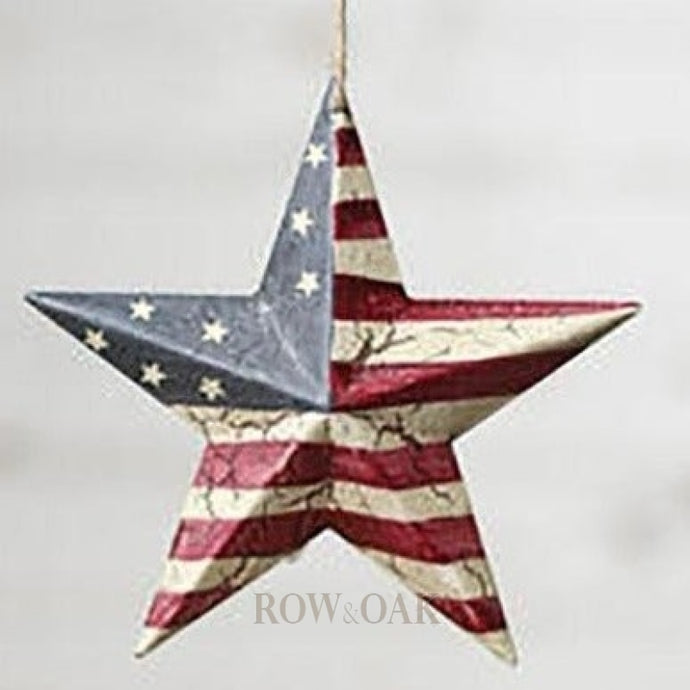 Americana Metal Star - Row & Oak