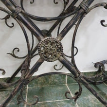 Load image into Gallery viewer, Antique Baroque Console with Concrete Top - Row &amp; Oak