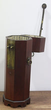 Load image into Gallery viewer, Antique Mahogany Wood Canister - Row &amp; Oak